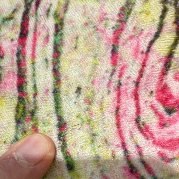 Colorful Abstract Patterned Scarf - Picture 6 of 6